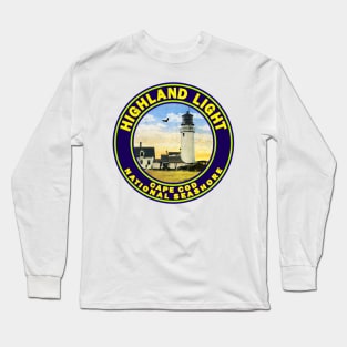 Cape Cod National Seashore Highland Light Lighthouse Massachusetts MA Long Sleeve T-Shirt